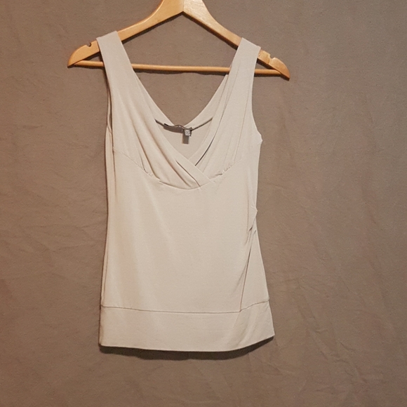 Tristan & Iseut Tops - Tristan and Iseut gray v-neck tank top